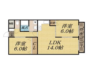 伊丹駅 バス18分  西野下車：停歩4分 1階の物件間取画像